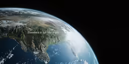 an extremely detailed view of the earth taken from space