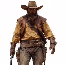 the walking dead walking on white with guns