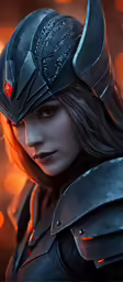 an elf with horns and glasses posing for the camera