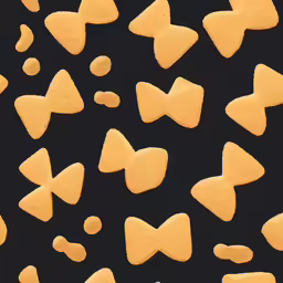 the image is of a pattern with hearts