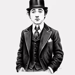 a man dressed up in a suit and hat