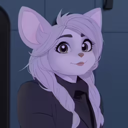 the animated character of an animal is shown in this animation