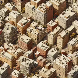 a large city that has many buildings in it