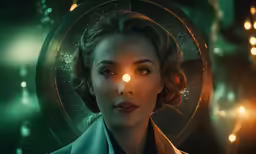 the poster for doctor strange starring a woman in green