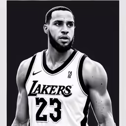 a man with his beard and jersey on