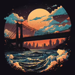 a photo of the golden gate bridge over water