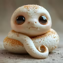 a miniature animal made of sugar cookie like items