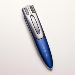 there is an electric tooth brush on the white surface
