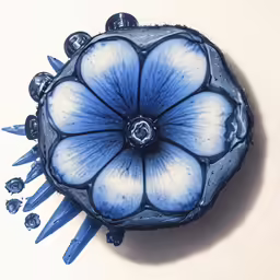 a hand made ceramic object on a table