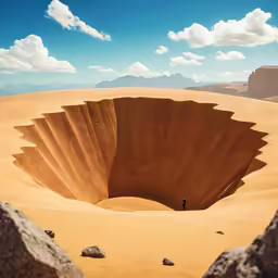 a strange shaped object is pictured on the sand