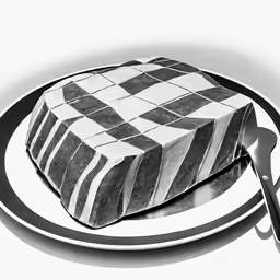 a plate holding a sandwich covered in a cover
