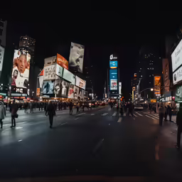 the people on the street are busy in the city