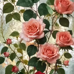this is a bouquet of beautiful pink roses