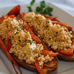 some type of food with a lot of seasoning on top of it