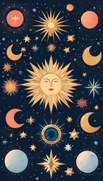 the sun in the sky above earth