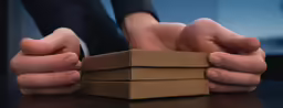 a box that has been made to look like a gift or something
