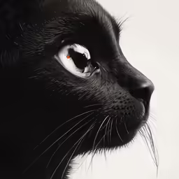 an animal that is looking up to something