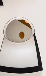 the light fixture has gold dots on it