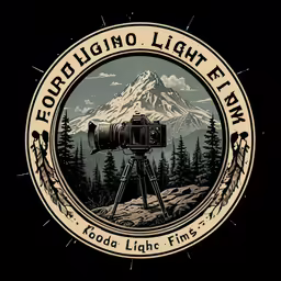 the logo for light film is featured in this circular