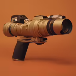 the camera has an external lens and an extension tripod