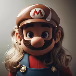 a very cute and odd looking character wearing a brown hat