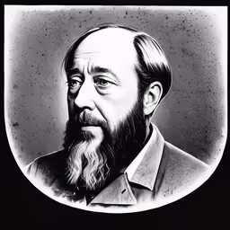 a man with a long beard and a goatee