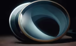 an image of a camera lens being used