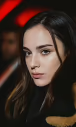 an image of woman at the runway show