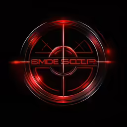 a red and black image of the snoesoft logo
