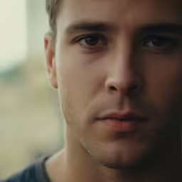 a close up image of a young man