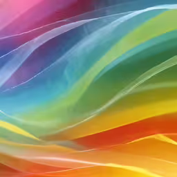 bright colors are captured close together in a photograph