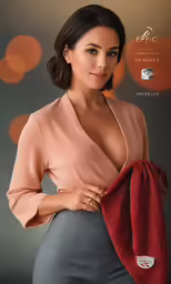 the poster for the project features a woman in a pink top and grey pants