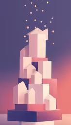 a building made out of many small buildings