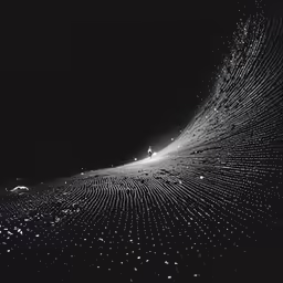 an image of a white light with white dots on it