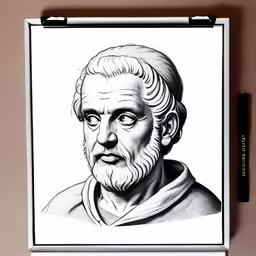 an illustration of the famous author karl glatman