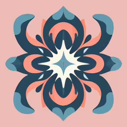 an abstract background with a flower in the middle