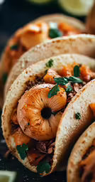 two pieces of pita bread covered in some sauce and other spices