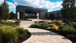 this is a photo of a building outside