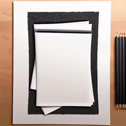 a picture of paper on top of a table