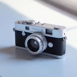 an old - fashioned camera is sitting on the surface