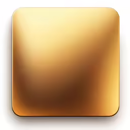 an image of a shiny gold metal surface
