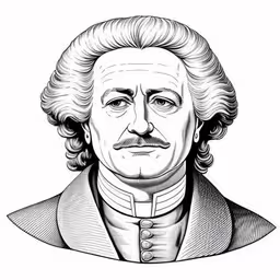 black and white portrait of the famous inventor person,an old black and white drawing of the president of the united states,a black and white portrait of a man,an illustrated portrait of henry adams,a drawing of shakespeare