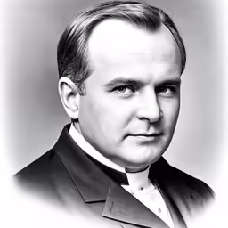 portrait of a young man wearing a suit and bow tie