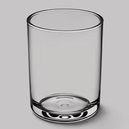 a glass that has a ring inside it