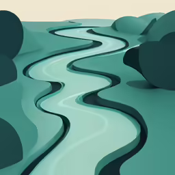 a very modern graphic design is featured for this image