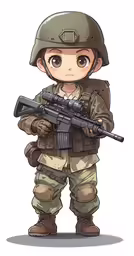 the character from the military game