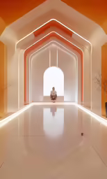this is an empty room with no walls