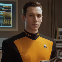 an avatar portrait of star trek discovery, the original series