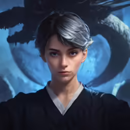 the artwork is of a woman in a star wars outfit