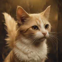 an image of a very cute cat with yellow eyes